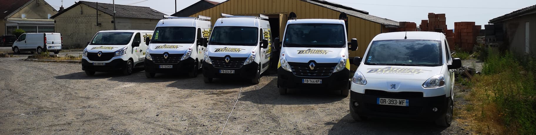 Camions Athies Batiment